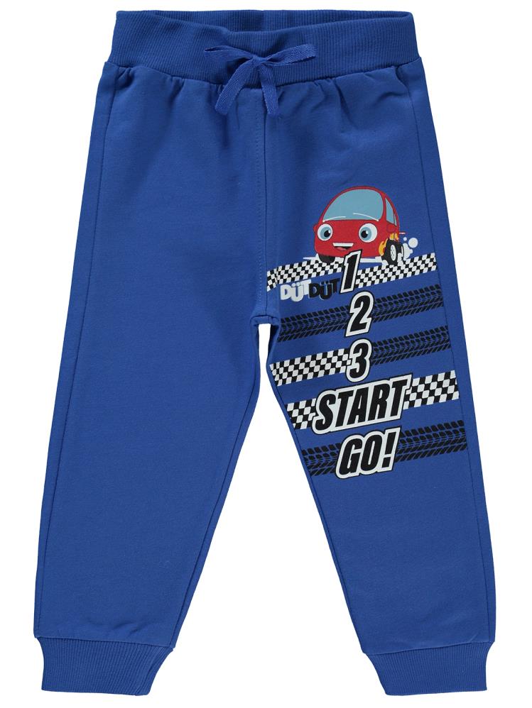 Civil Boys Start Go Baskılı 2-5 Yaş Eşofman Altı - Mavi