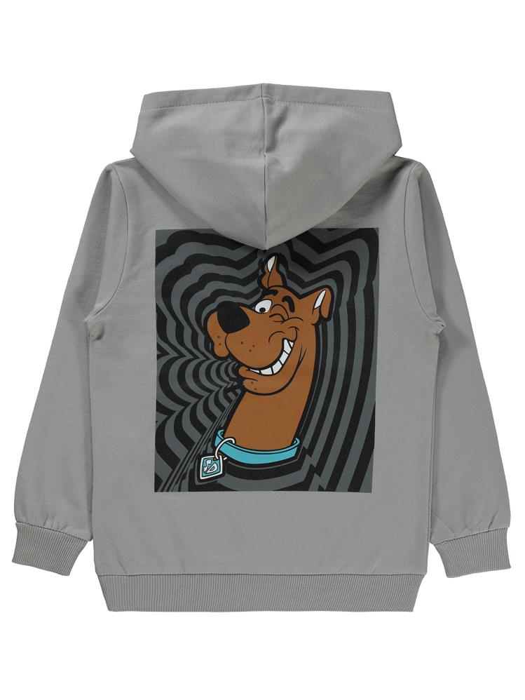 Scoobydoo Baskılı 10-13 Yaş Sweatshirt - Gri
