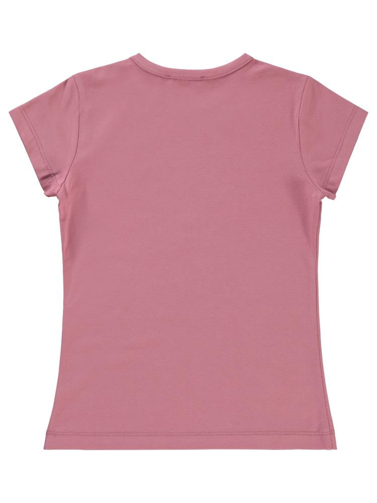 Civil Girls Basic 6-9 Yaş Tişört - Pembe