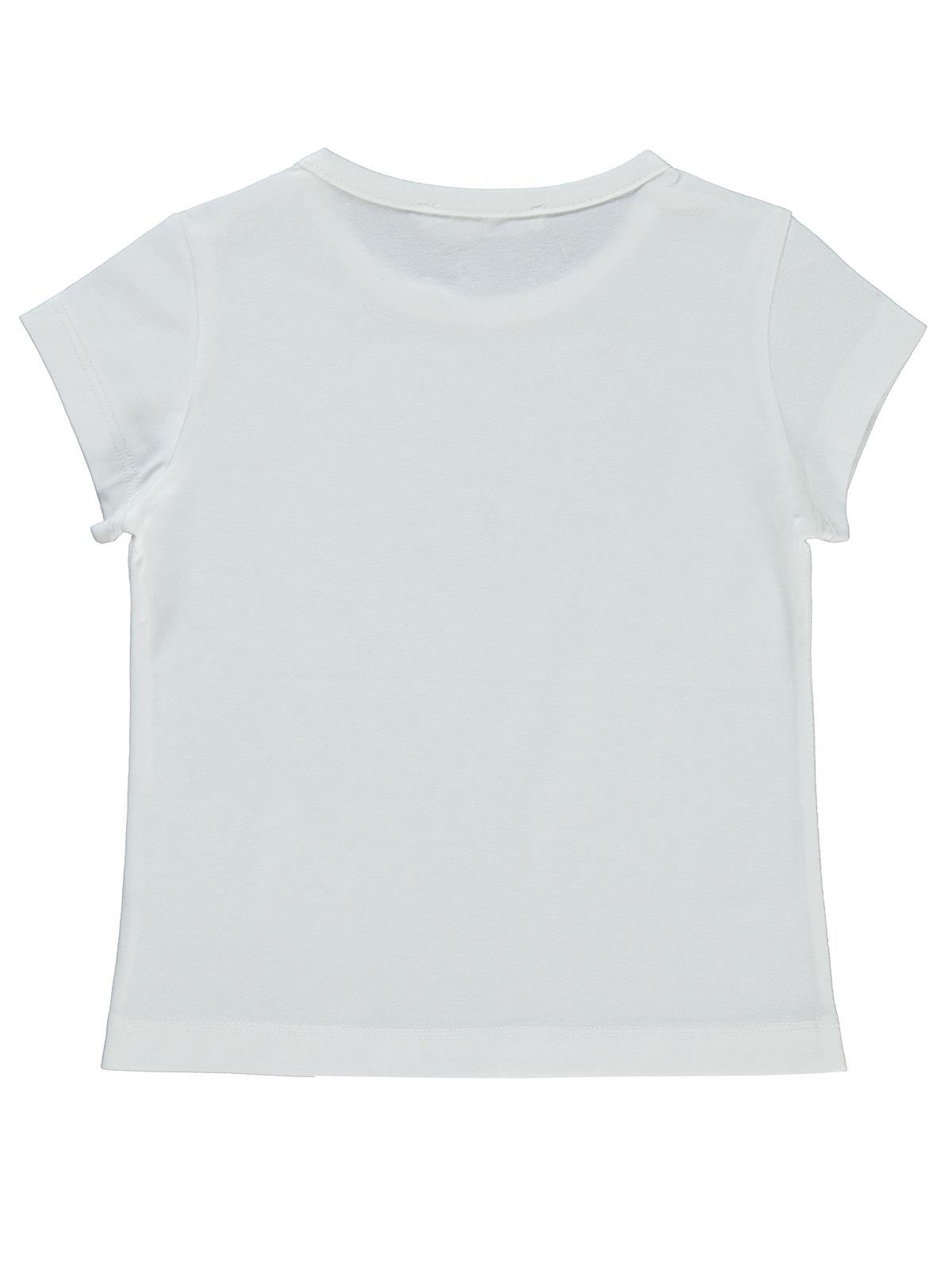 Civil Girls Basic 2-5 Yaş Tişört - Beyaz