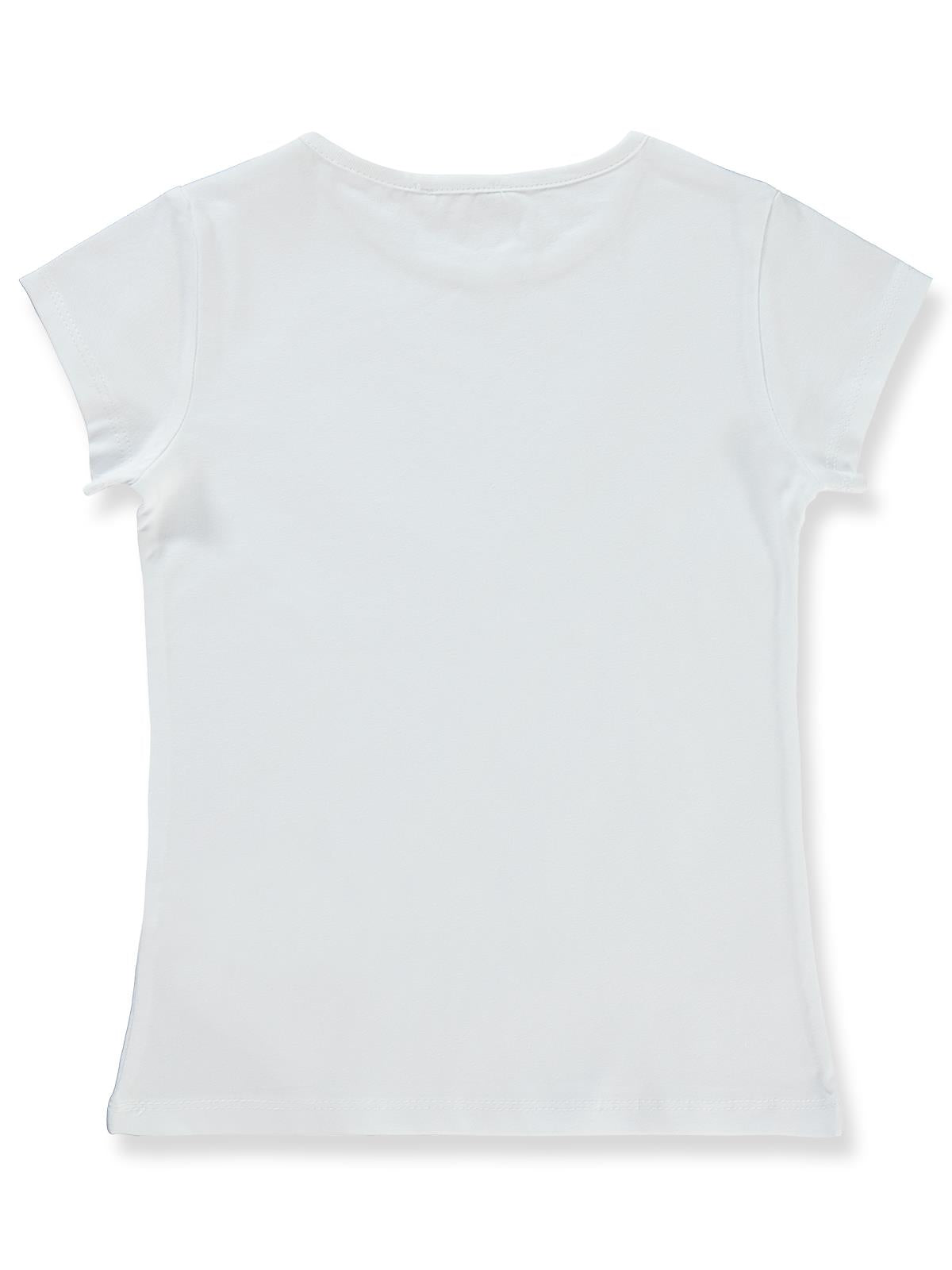 Civil Girls Basic 6-9 Yaş Tişört - Beyaz
