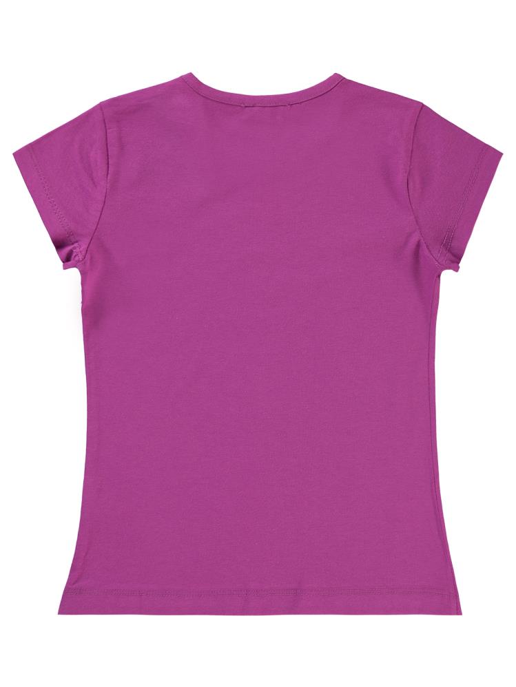 Civil Girls Basic 6-9 Yaş Tişört - Lila