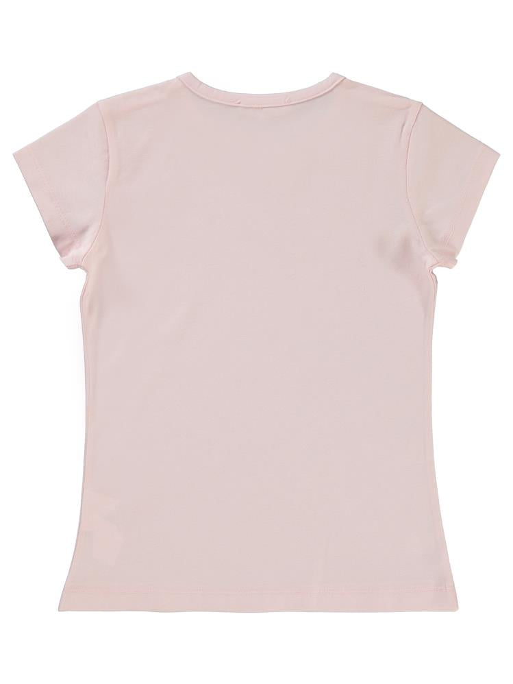 Civil Girls Basic 6-9 Yaş Tişört - Pembe