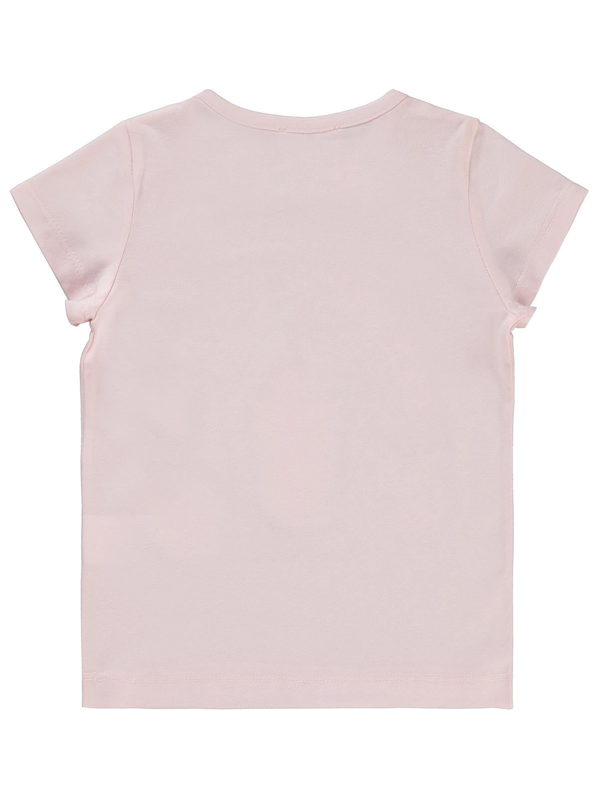 Civil Girls Milkshake Baskılı 2-5 Yaş Tişört - Pembe