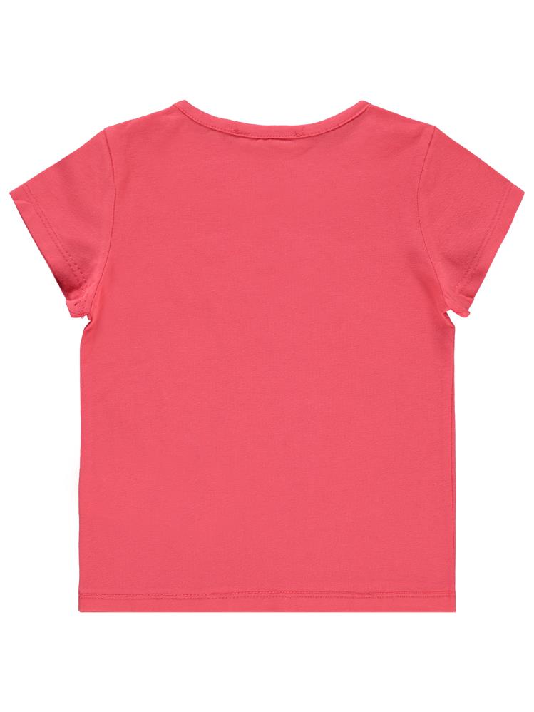 Civil Girls Ice Cream Baskılı 2-5 Yaş Tişört - Pembe