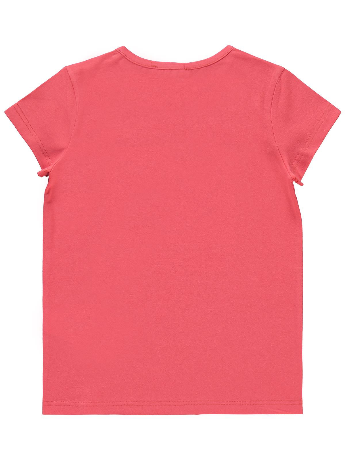 Civil Girls Pixcel Baskılı 6-9 Yaş Tişört - Pembe