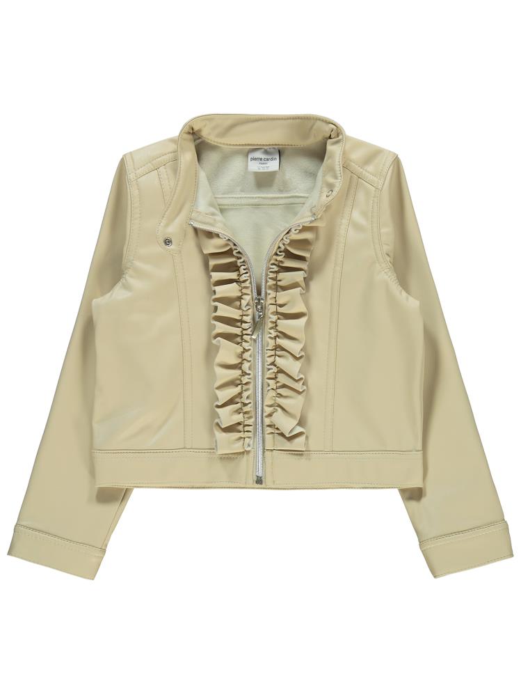Pierre Cardin Kız Çocuk Ceket 10-12 Yaş - Bej