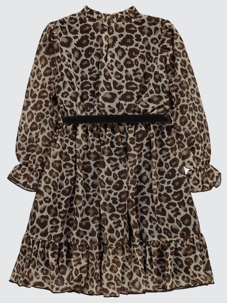 Pierre Cardin 10-12 Yaş Elbise - Kahverengi