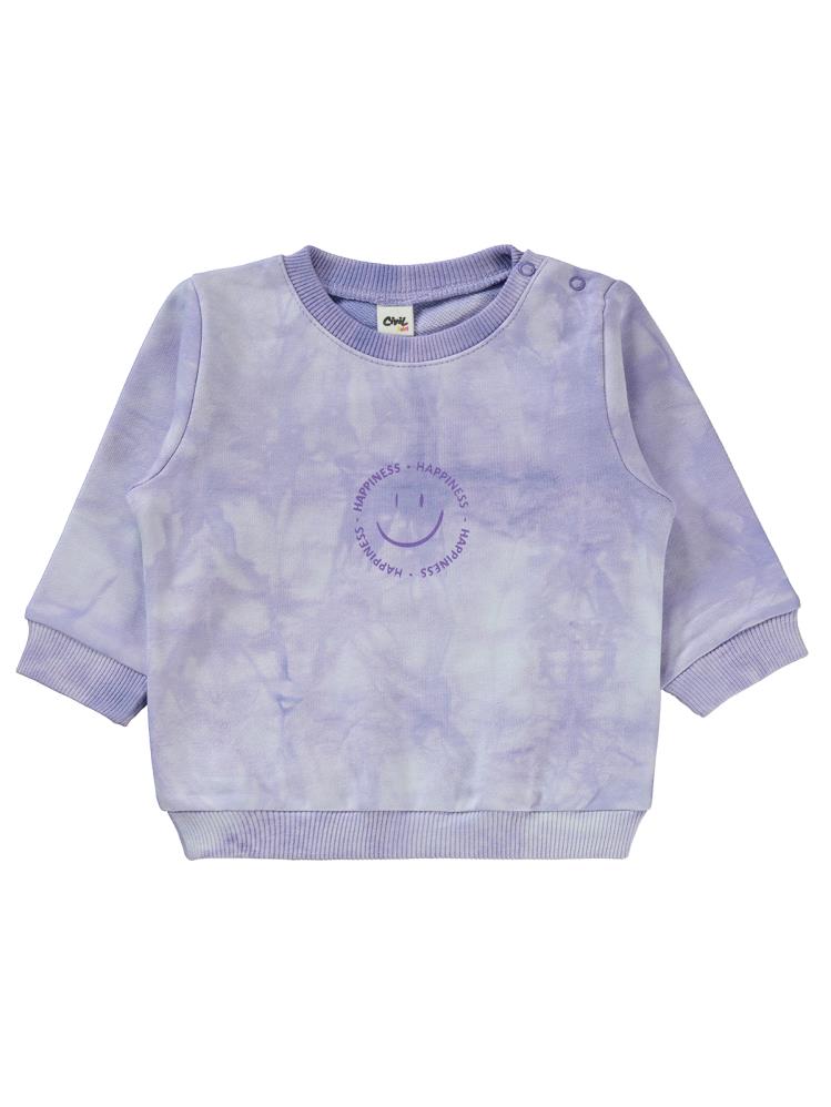 Civil Baby Batik Desen 6-18 Ay Takım - Lila