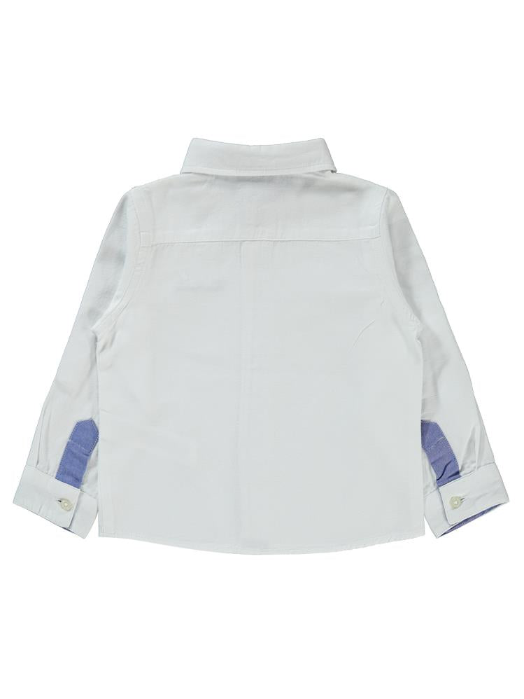 Pierre Cardin Garnili 2-5 Yaş Gömlek - Beyaz