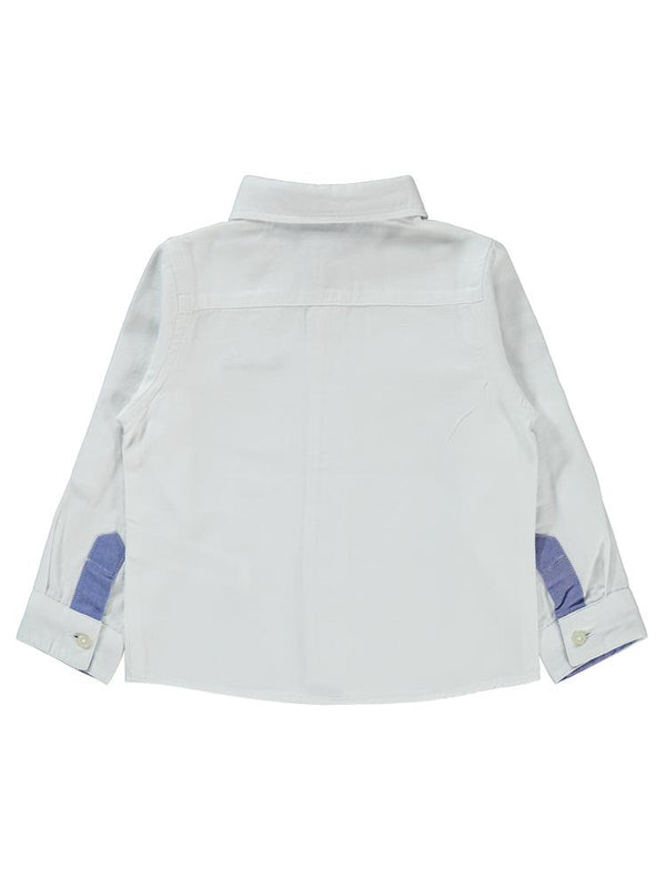 Pierre Cardin Garnili 2-5 Yaş Gömlek - Beyaz