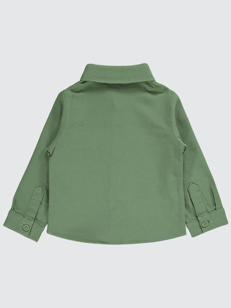 Pierre Cardin Cep Kapaklı 2-5 Yaş Gömlek - Haki