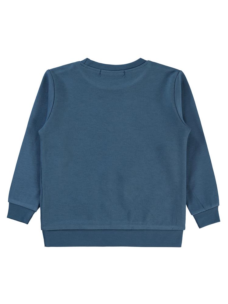 Civil Boys Ready Baskılı 2-5 Yaş Sweatshirt - Mavi