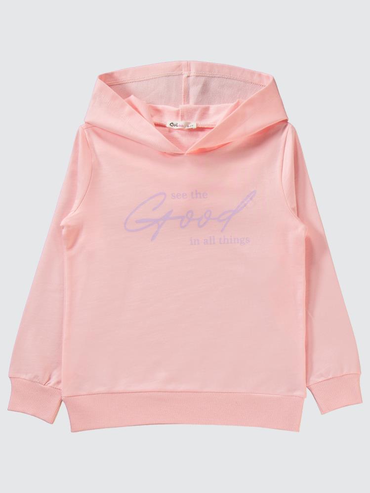 Civil Girls Basic 2'li 10-13 Yaş Eşofman Takımı - Pudra
