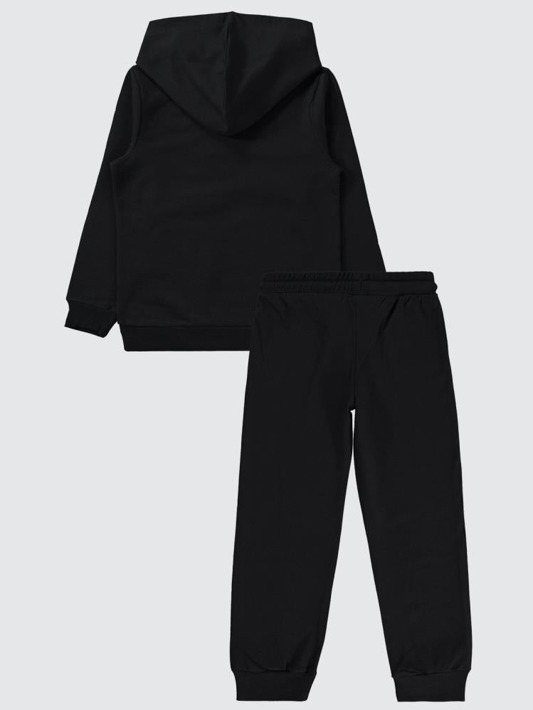 Civil Boys Unisex Basic 10-13 Yaş Eşofman Takımı - Siyah