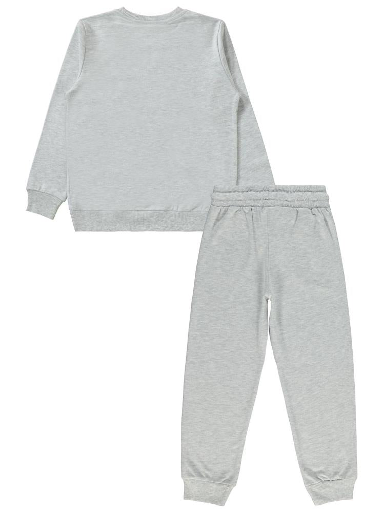 Civil Boys Unisex Basic 10-13 Yaş Eşofman Takımı - Gri