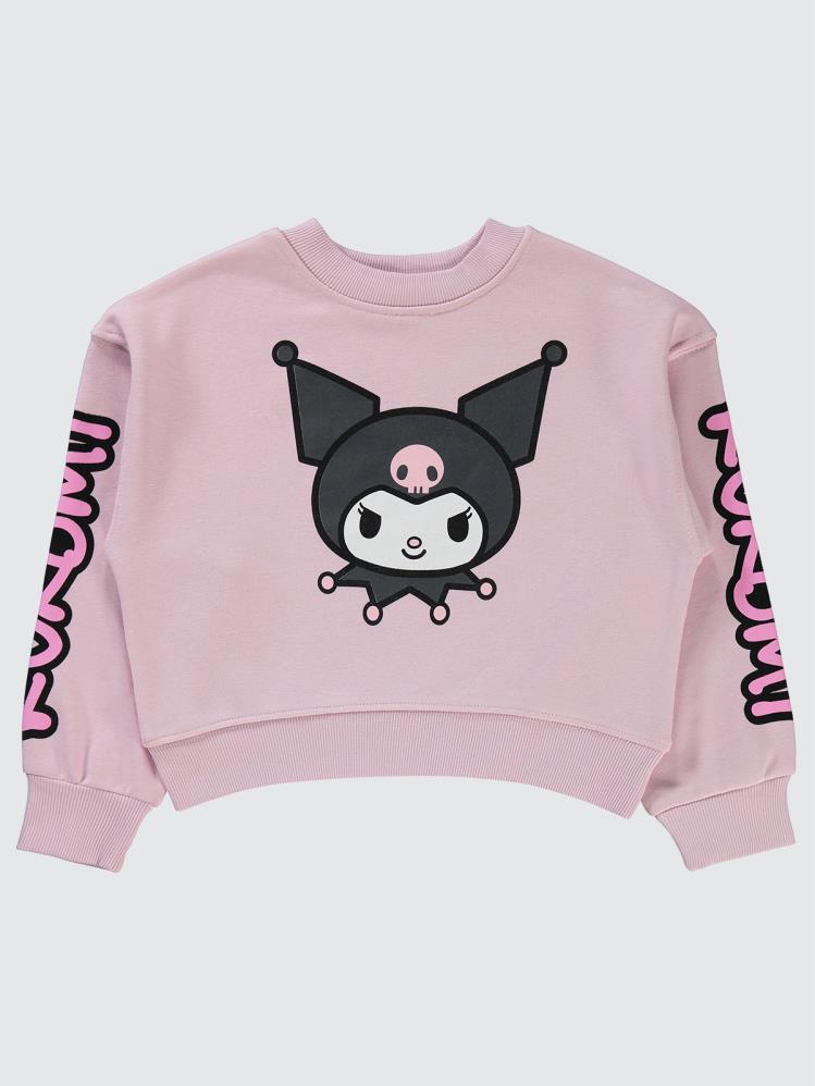 Kuromi 10-13 Yaş Sweatshirt - Lila