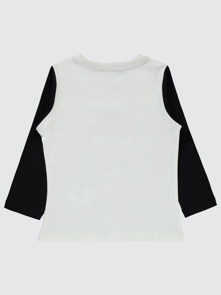 Civil Boys Sanrio Bad Badtz Maru 2-5 Yaş Sweatshirt - Ekru