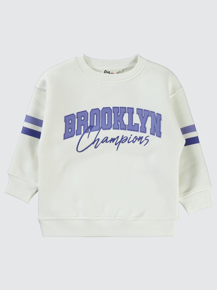 Civil Girls Brooklyn 2-5 Yaş Sweatshirt - Beyaz