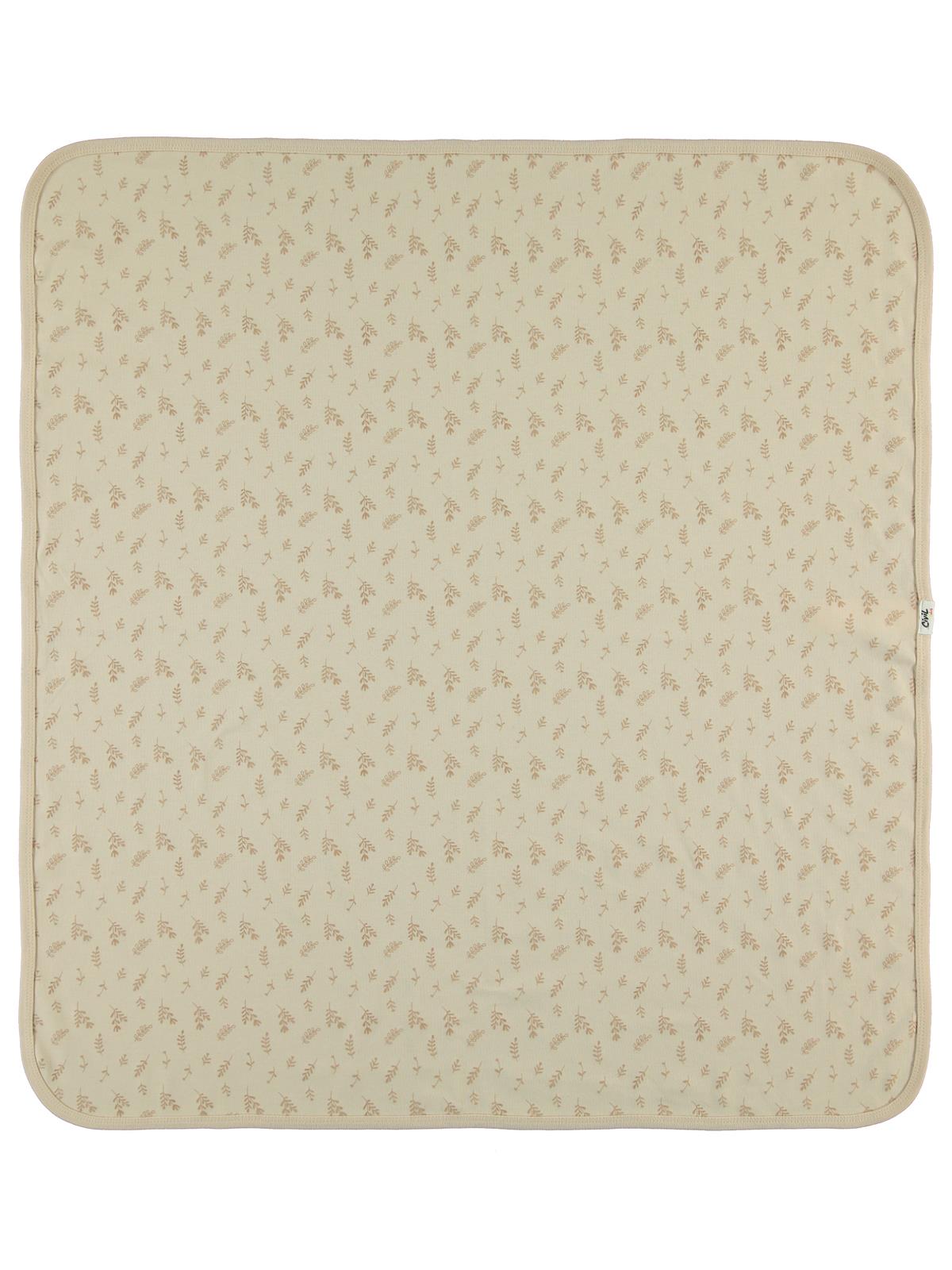 Civil Baby Kabartmalı Yaprak Empirme Battaniye - Fil Dişi