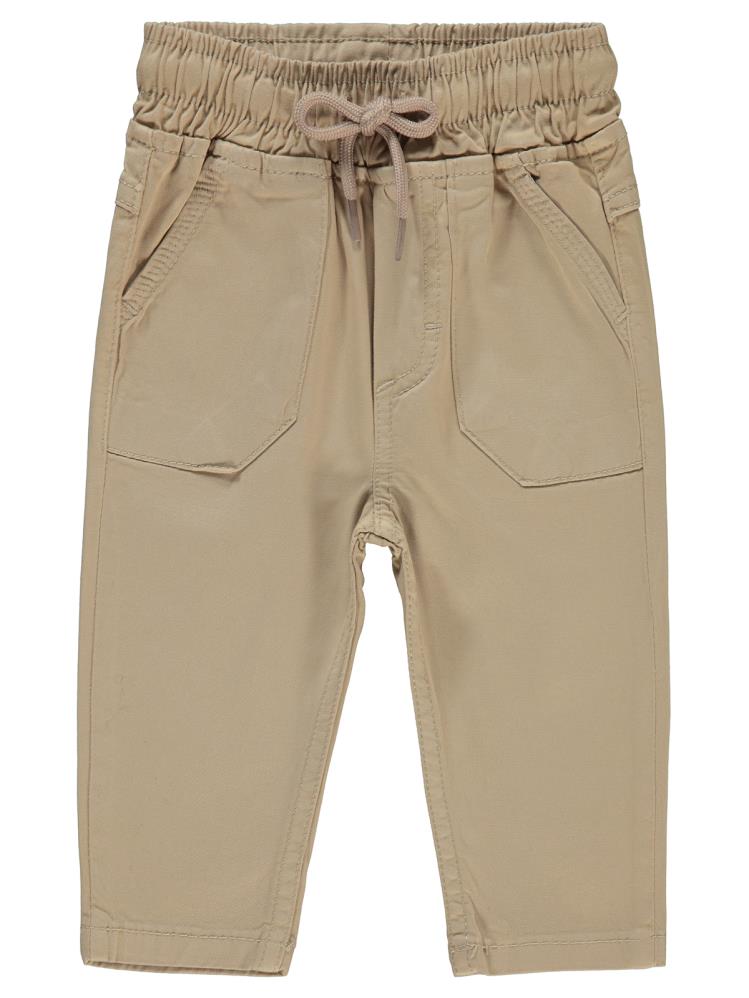 Civil Baby Bel Lastikli 6-18 Ay Pantolon - Bej