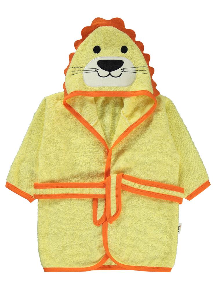 Civil Baby Erkek Bebek Bornoz 0-24 Ay - Sarı