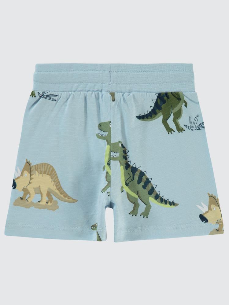 Civil Boys Dinozorlar Alemi Empirme 2-5 Yaş Şort - Mavi