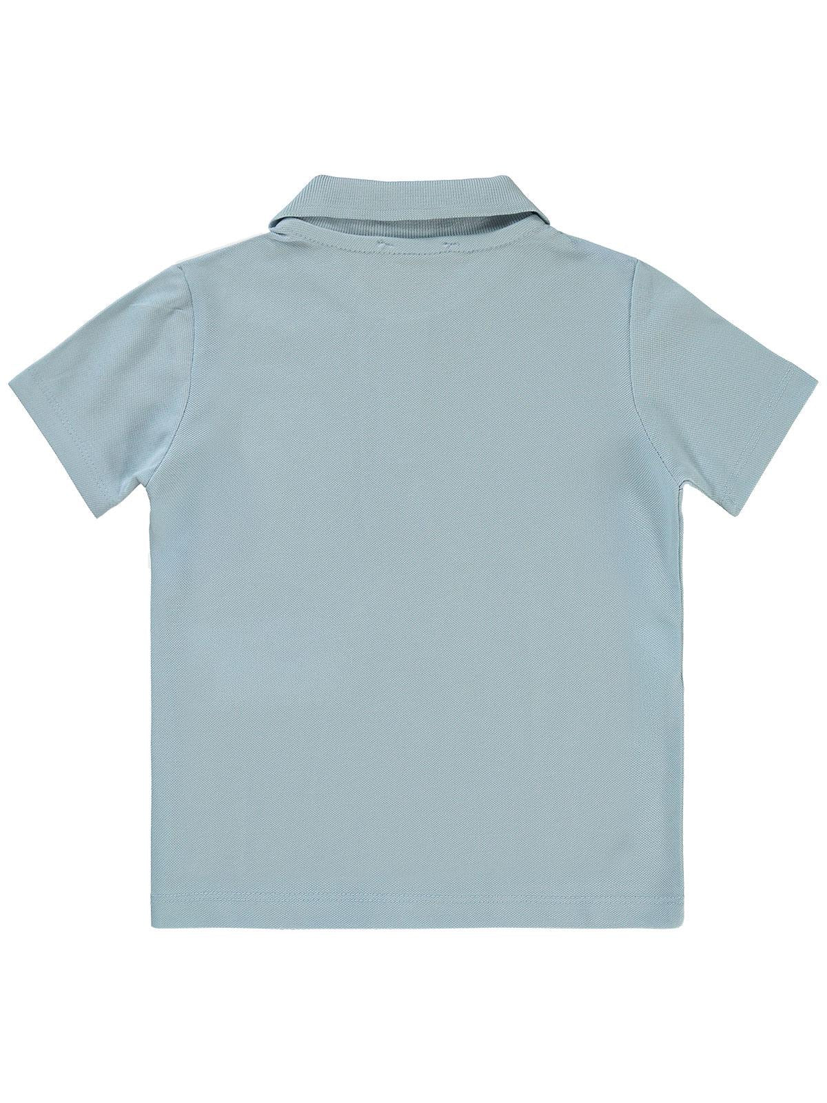 Civil Boys Yelken Nakışlı Lakos 2-5 Yaş Tişört - Mavi