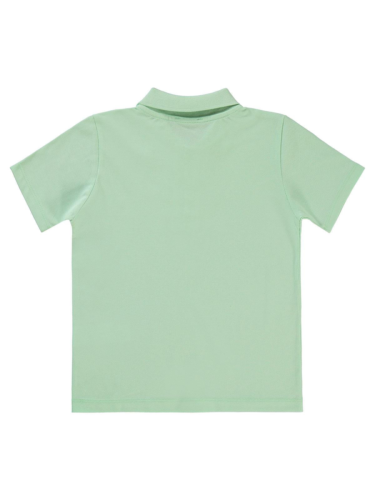 Civil Boys Yelken Nakışlı Lakos 6-9 Yaş Tişört - Yeşil