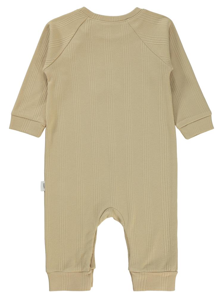 Civil Baby Araba Aplikeli 6-18 Ay Tulum - Kahverengi