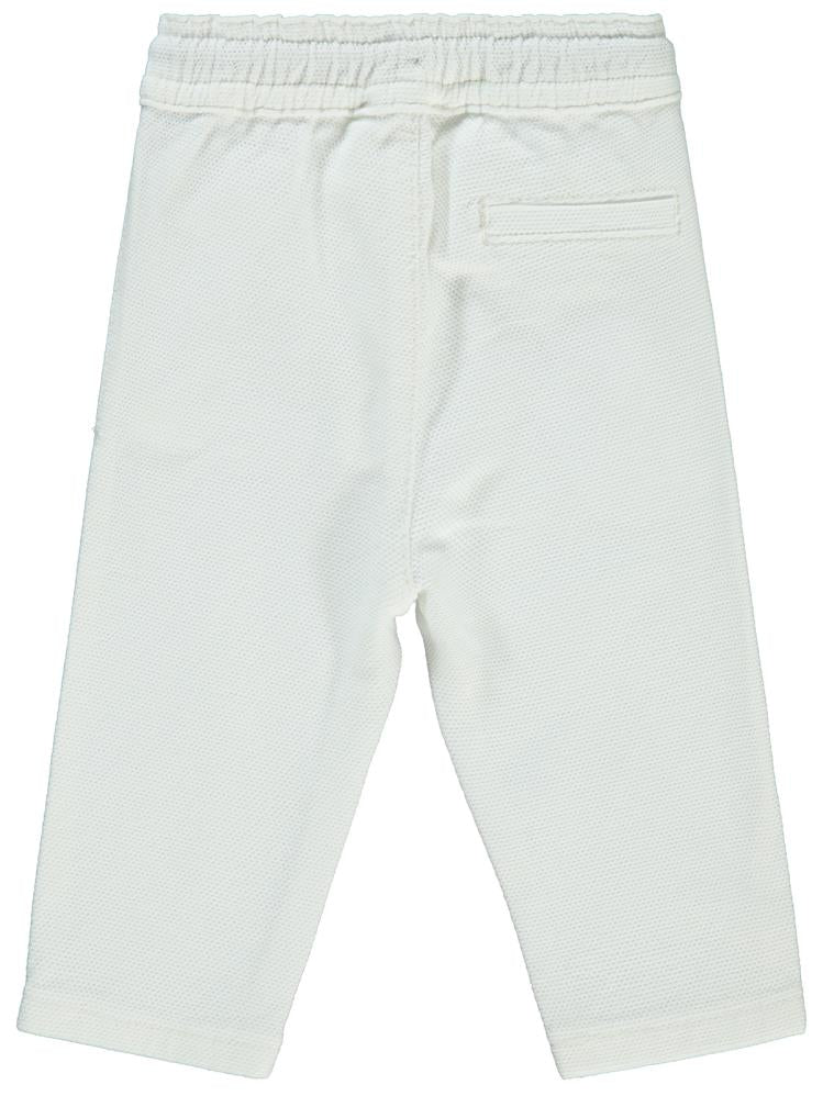 Civil Baby Bağcıklı 6-18 Ay Pantolon - Beyaz