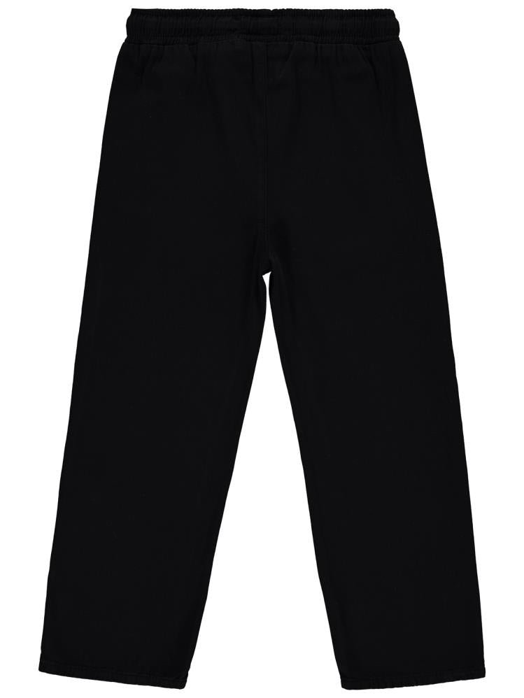 Civil Girls Bol Paça 6-9 Yaş Pantolon - Siyah