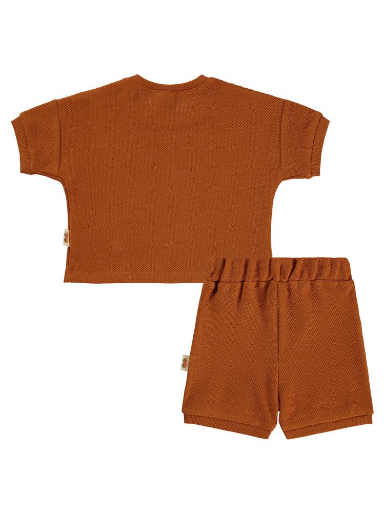 Civil Baby Süs Etiketli 6-18 Ay Takım - Turuncu