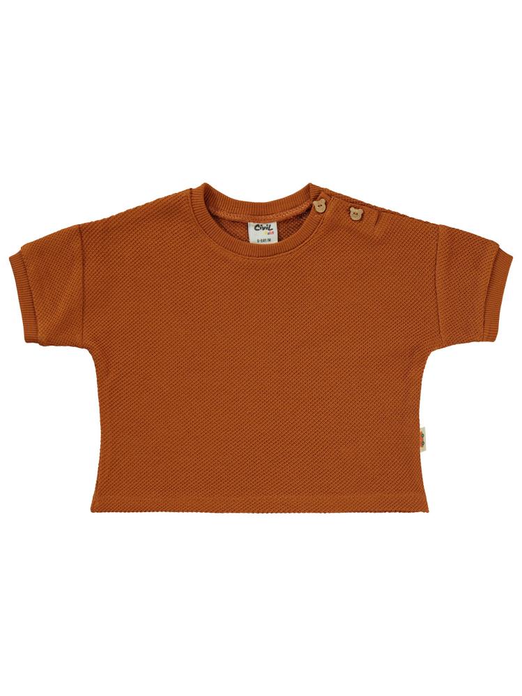 Civil Baby Süs Etiketli 6-18 Ay Takım - Turuncu