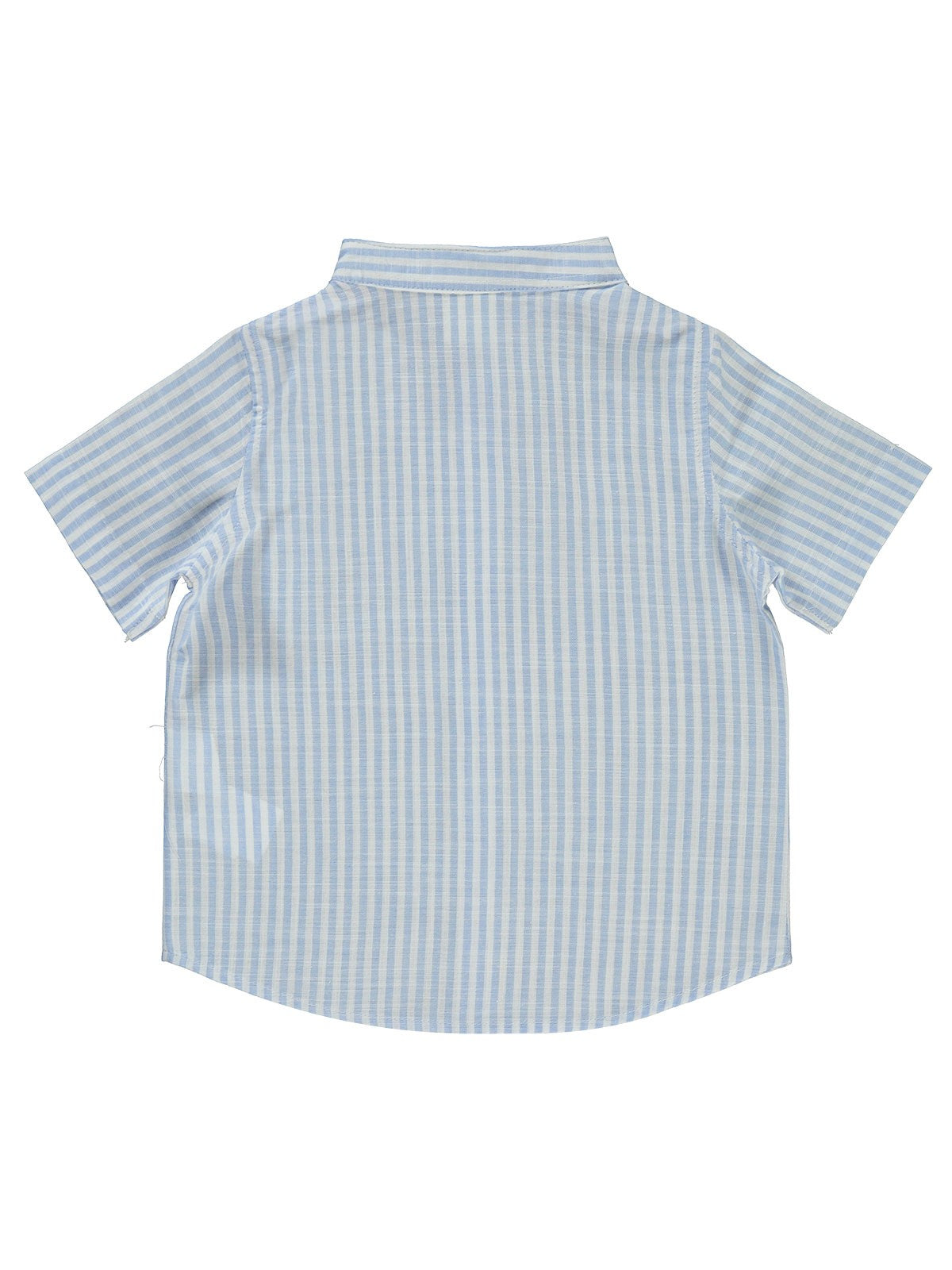 Civil Baby Çizgili 6-18 Ay Gömlek - Mavi