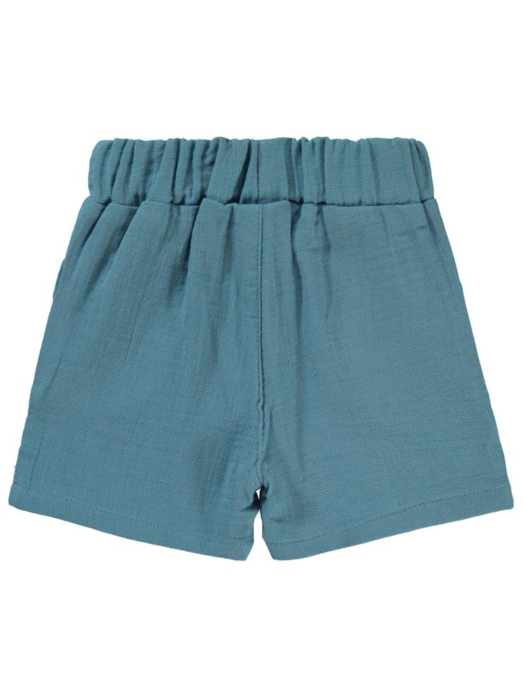 Civil Baby Müslin 6-18 Ay Şort - Mavi
