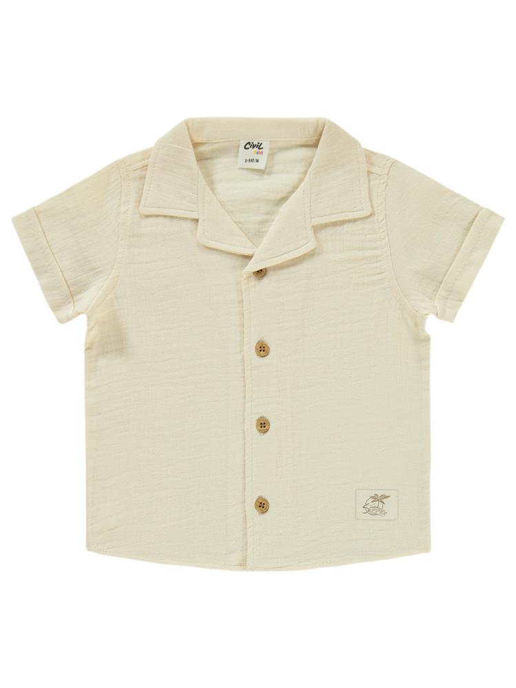 Civil Baby Müslin 6-18 Ay Takım - Bej