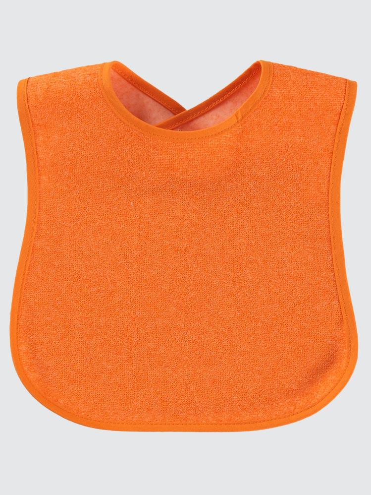 Civil Baby Basıc Renkli Mama Önlüğü - Turuncu