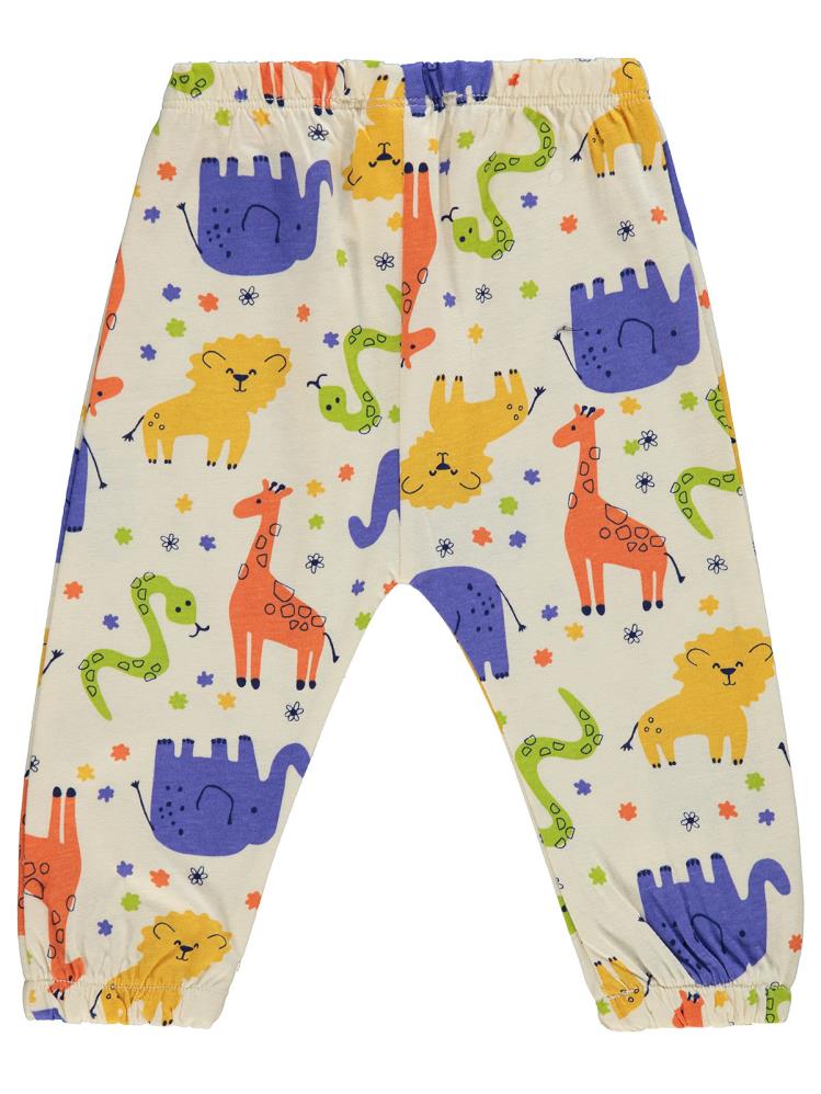 Civil Baby Colourful Empirme 6-18 Ay Eşofman Altı - Fil Dişi