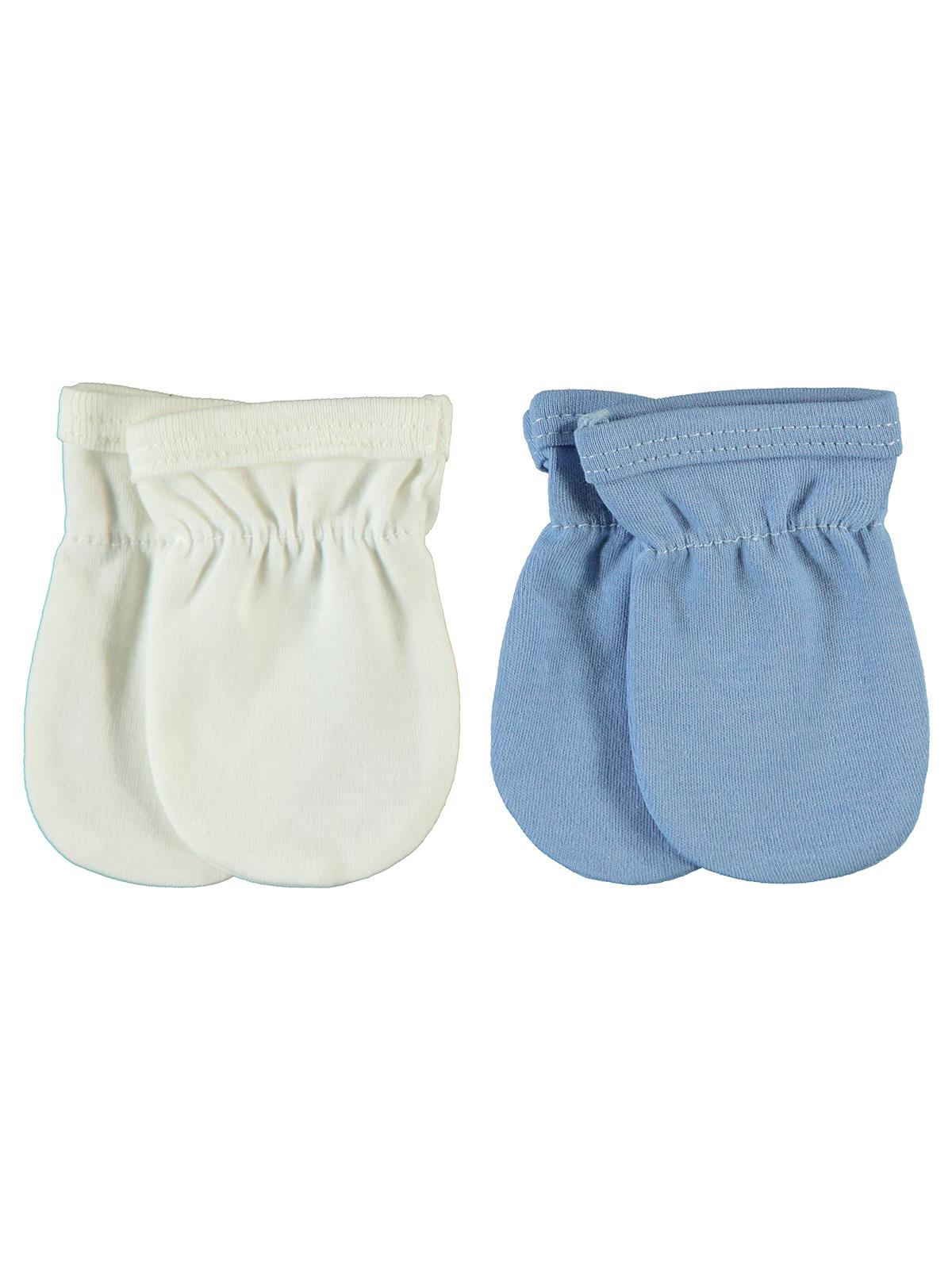 Civil Baby Düz 2 Li Eldiven - Mavi