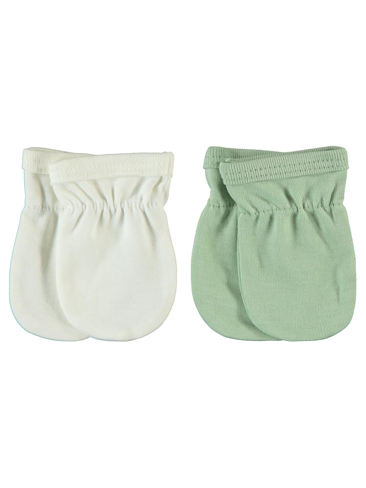 Civil Baby Düz 2 Li Eldiven - Yeşil