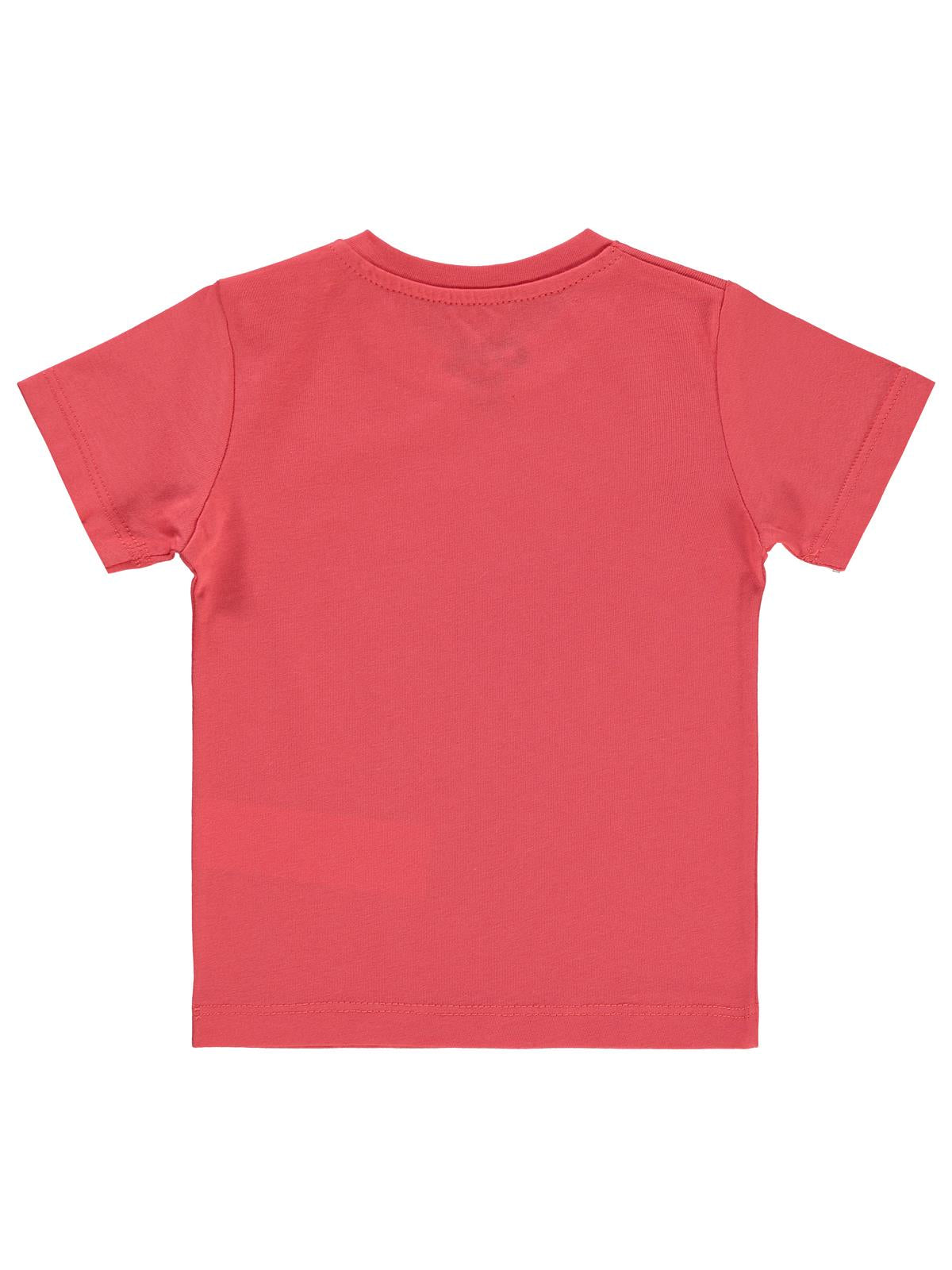 Civil Baby Nakışlı 6-18 Ay Tişört - Kırmızı