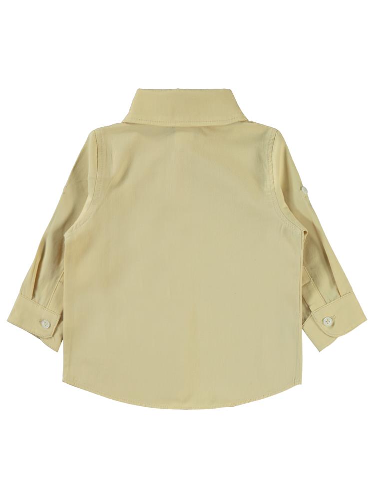 Civil Baby Klasik 6-18 Ay Gömlek - Kahverengi