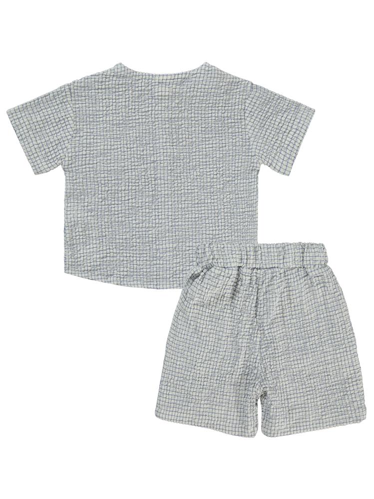 Civil Baby Çizgili 6-18 Ay Takım - Siyah