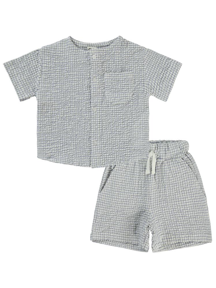 Civil Baby Çizgili 6-18 Ay Takım - Siyah