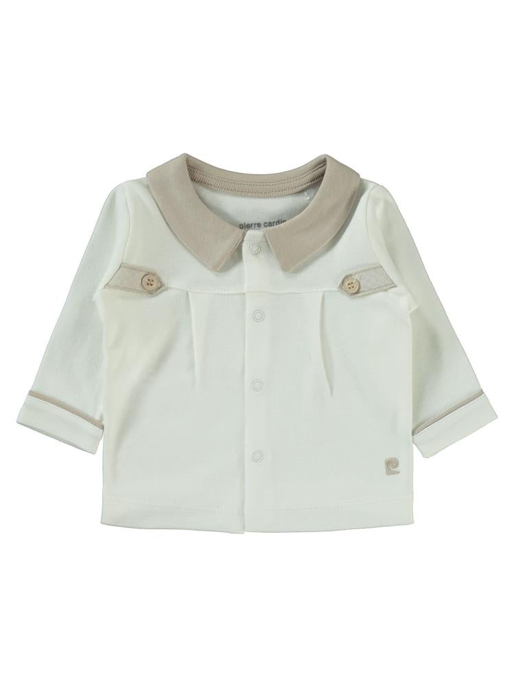 Pierre Cardin 0-6 Ay Pijama Takımı - Bej