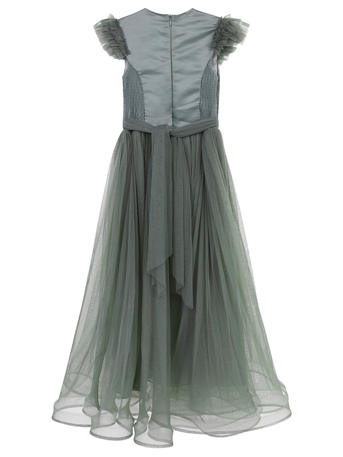 Civil Girls Bağcıklı 6-14 Yaş Abiye - Yeşil