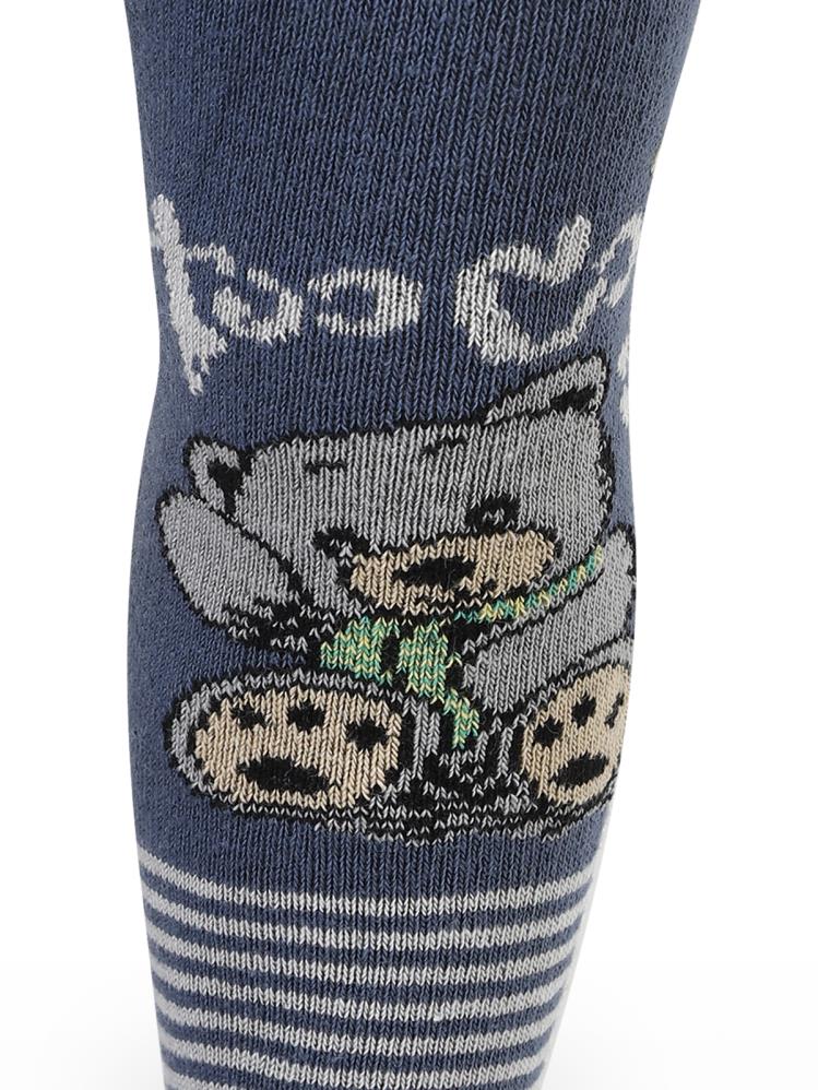 Civil Baby Erkek Bebek Külotlu Çorap 6-18 Ay - Mavi