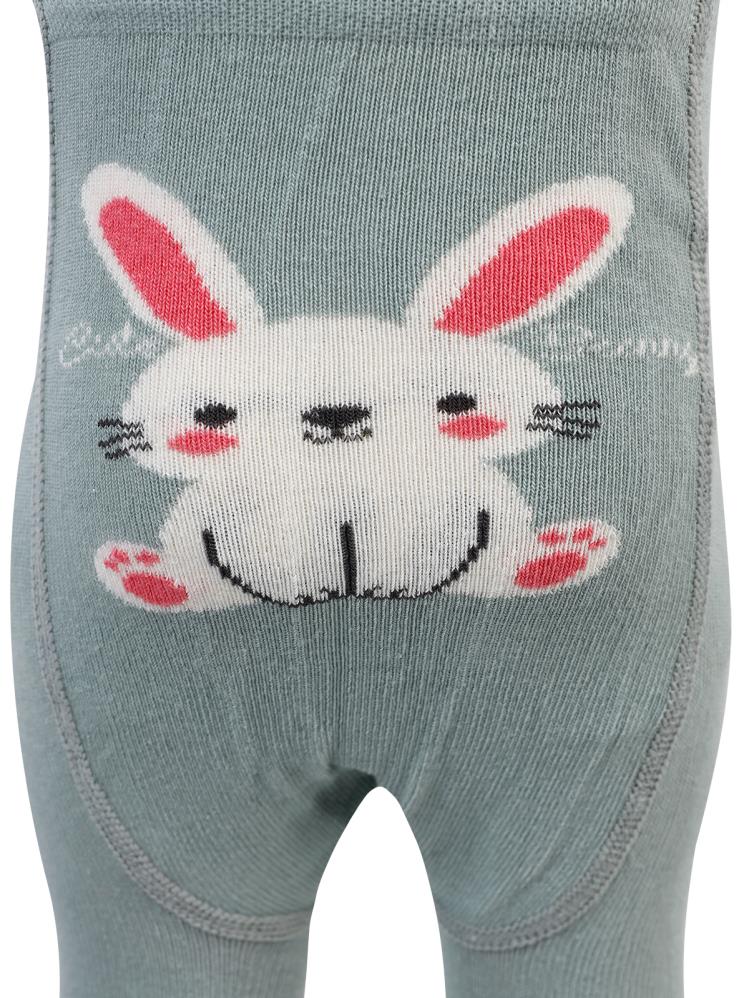 Civil Baby Bunny 6-18 Ay Bebek Kız Külotlu Çorap - Yeşil