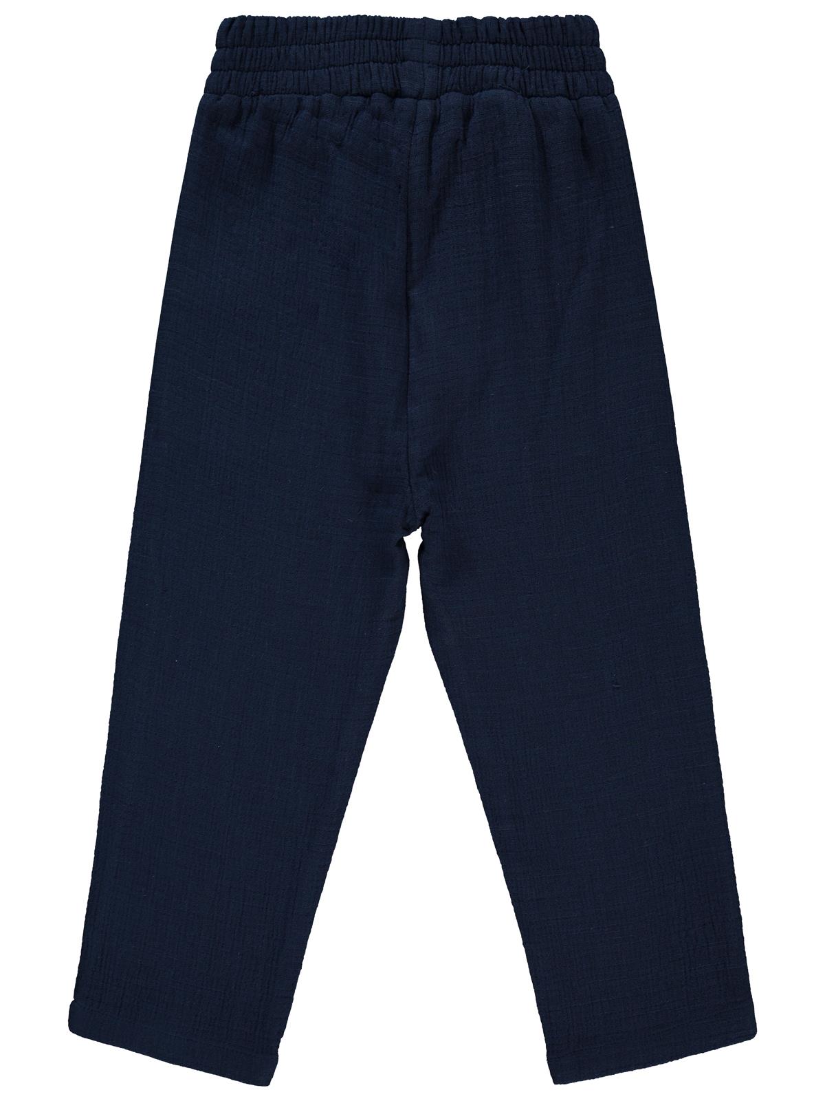 Civil Boys Süs Bağcıklı 2-5 Yaş Pantolon - Lacivert